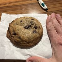 Tahini chocolate chip cookie!  at Brassica in Upper Arlington