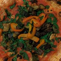 Pizza verdura vegan at Nini e Pettirosso in Berlin