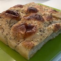 Rosemary focaccia  at Loaf in Wymondham