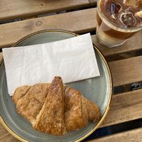 lemon- ginger croissant  at Fanka Budapest in Budapest