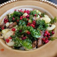 Gnocchi caserecci in salsa ai funghi at Il Forno Italiano in Uppsala