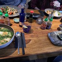 Pho (unten links)  at Ms. Lian in Trier