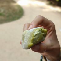 Mochi de te macha at Cafe Perle in Toulouse