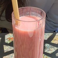 Smoothie was fine but watery at De Botanie in Delft