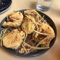 Fried artichoke   at De Botanie in Delft