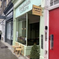 Outside   at Sandwich Culture in Edinburgh