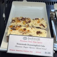 Hummingbird Cake  at Beckworth Emporium in Northampton