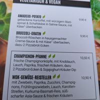 Pizza Marinara at Amadeus in Salzwedel