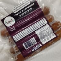 Linguiça defumada at Empório Soul Terra Veg in Sao Paulo