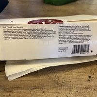 Sandwich ingredients   at Pret A Manger in Canterbury