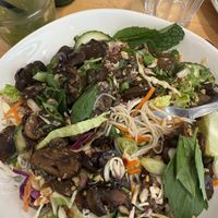 Vermicelli with mushroom   at Hudson Botanical in Smoketown