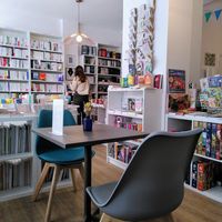 Inside at Flora Lit in Paris