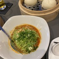 Vegan noodles in sesame sauce  at Din Tai Fung in Bellevue
