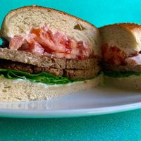 Seitan  at Av Siempre Vegan in Coquimbo