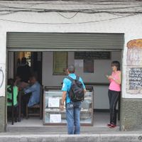 restaurant at Delicias al Natural in Medellin