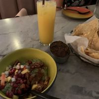 NOGADA
classic guacamole + pomegranate, mango pico de gallo, chile de árbol, candied walnuts   at Puesto - Anaheim in Anaheim