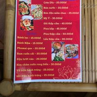Tet Menu 2024 at Quán Chay An in Hue