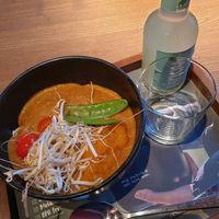 Vegan Lentil Dal with rice at My Indigo Rosenheim Stadtmitte in Rosenheim