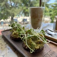 Tartines Avocado  at Roxane in Phuket
