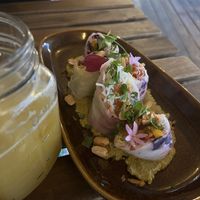 Summer rolls  at Gaia Natural Food in Hyeres