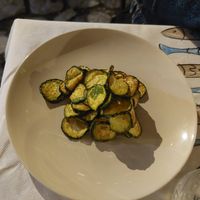 Zucchine alla scapece at Manà in Maratea