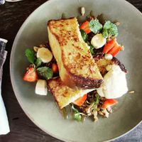 French toast at Little Ripper Cafe in Tabanan