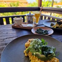 Juice and tea at Little Ripper Cafe in Tabanan