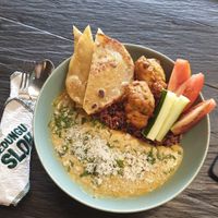 Coconut dahl at Little Ripper Cafe in Tabanan