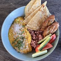Dal (1 of 3 vegan lunch options)  at Little Ripper Cafe in Tabanan