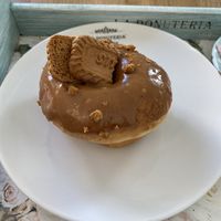 Biscoff donut 🍩   at La Donuteria in Paris