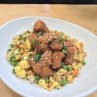 Delicious cauliflower ! at Native Foods in Costa Mesa