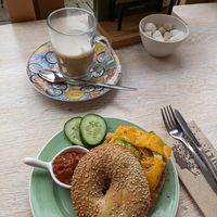 Tex Mex Bagel at Bagels & Beans - Waterlooplein in Amsterdam