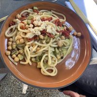 Poco con verdure varie e formaggio di anacardi   at FITO - Ristorante Vegetale e Cocktail Bar Botanico in Castiglioncello