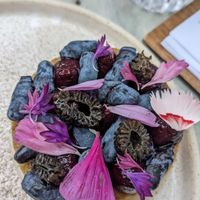 Camerise, morilles, vanille, caramel. at Ratafia in Montreal