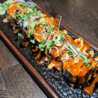Dragon roll at Nori in Austin