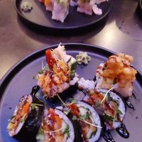 Dragon roll at Nori in Austin