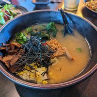 Ginger Miso Ramen. at Nori in Austin