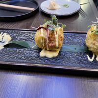 Squash appetizer- one already eaten 🙃  at Nori in Austin