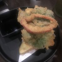 Tempura vegetables   at Nori in Austin