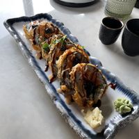 Volcano roll. Solid    at Nori in Austin