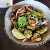 Brussel sprouts at Nori in Austin