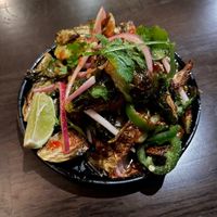 Brussels sprouts  at Nori in Austin