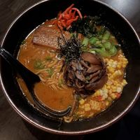 Spicy creamy ramen  at Nori in Austin