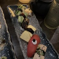 Nigiri sampler   at Nori in Austin