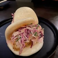 Chick’n Katsu Boa Bun  at Nori in Austin
