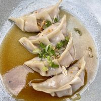 Impossible gyoza  at Nori in Austin