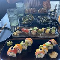Sushi platter at Nori in Austin