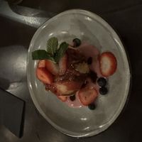Fried ice cream  at Nori in Austin