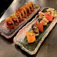Austin Roll and Nigiri Sampler  at Nori in Austin