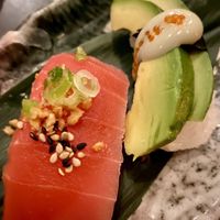 Nigiri Sampler (close up)  at Nori in Austin